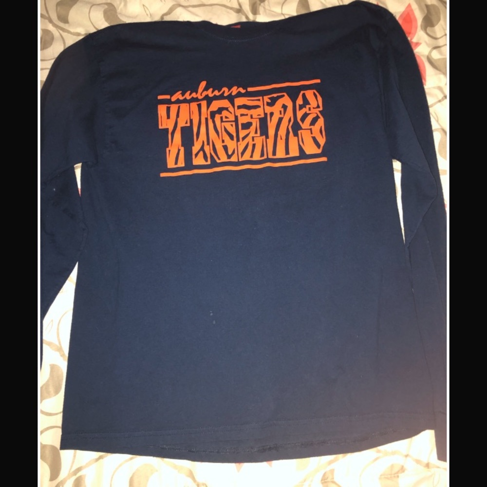 SOLD Auburn Tigers Football Long Sleeve T-Shirt